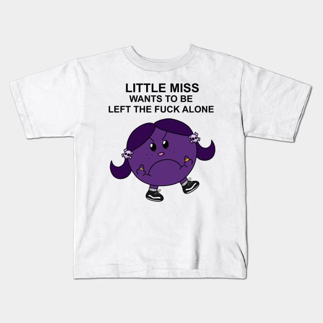 Little Miss Attitude. Kids T-Shirt by alexhefe